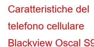 Caratteristiche del telefono cellulare Blackview Oscal S90